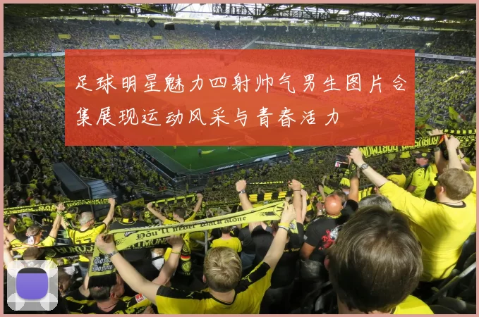 足球明星魅力四射帅气男生图片合集展现运动风采与青春活力