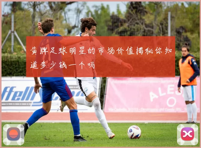 黄牌足球明星的市场价值揭秘你知道多少钱一个吗
