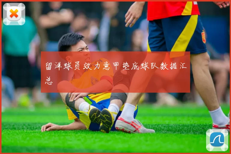 留洋球员效力意甲垫底球队数据汇总